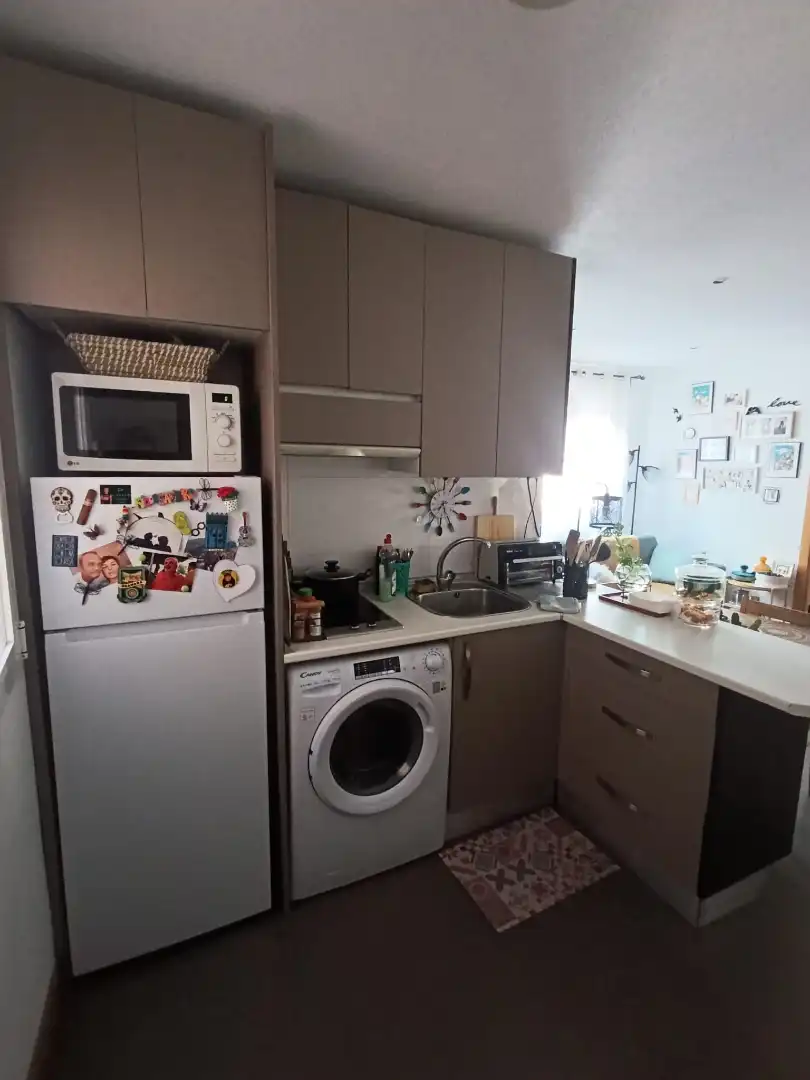 Kitchen of Flat for sale in Madrid  with Air Conditioner