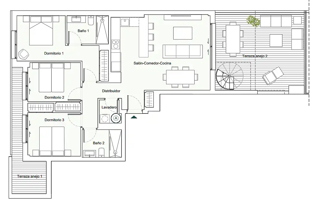 Apartament amb ascensor en venda a Estepona Pueblo, imagen 19