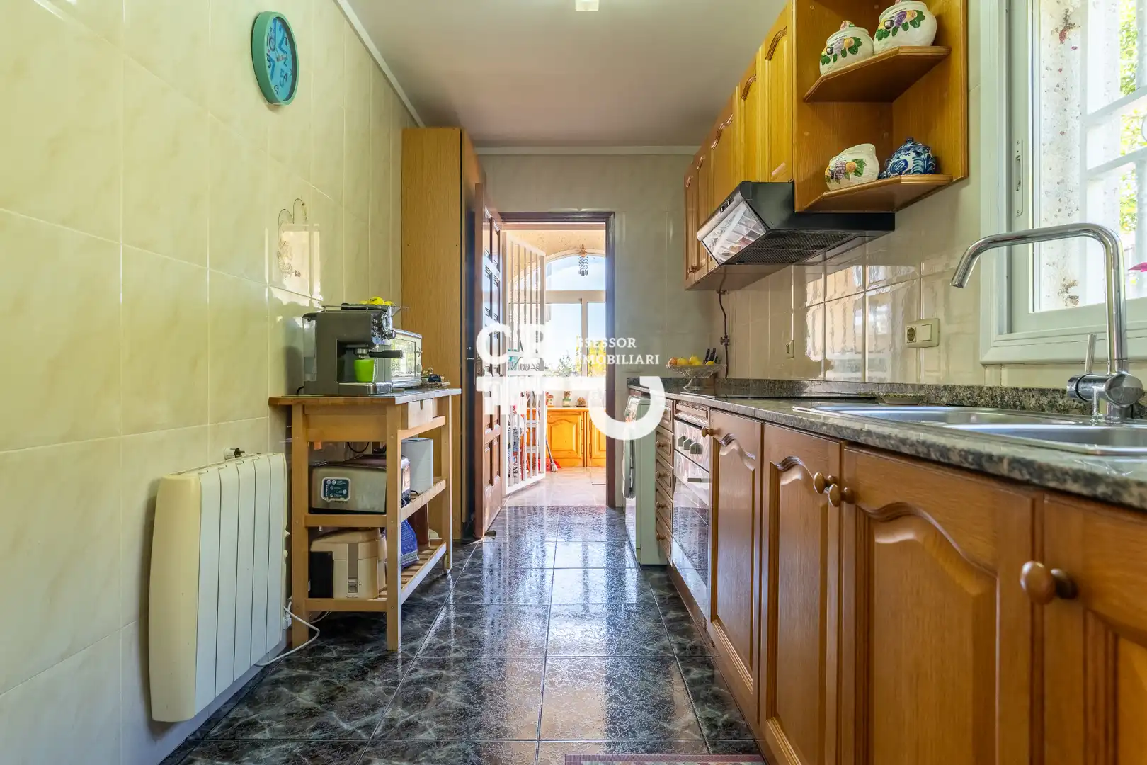 Cocina de Casa o chalet en venta en Cunit con Calefacción, Jardín privado y Terraza