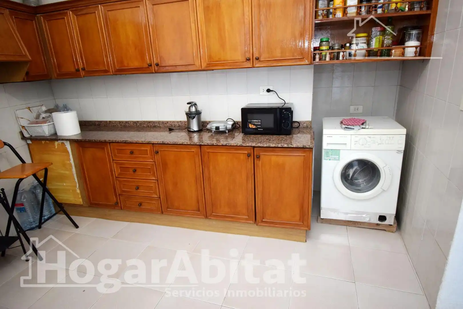 Cuina de Casa o xalet en venda en Almazora / Almassora amb Terrassa, Traster i Balcó