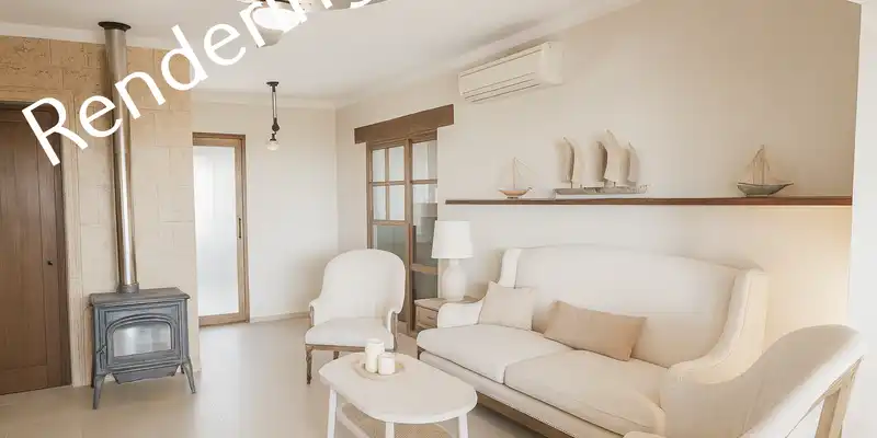 Sala d'estar de Casa o xalet en venda en Formentera amb Aire condicionat, Jardí privat i Terrassa