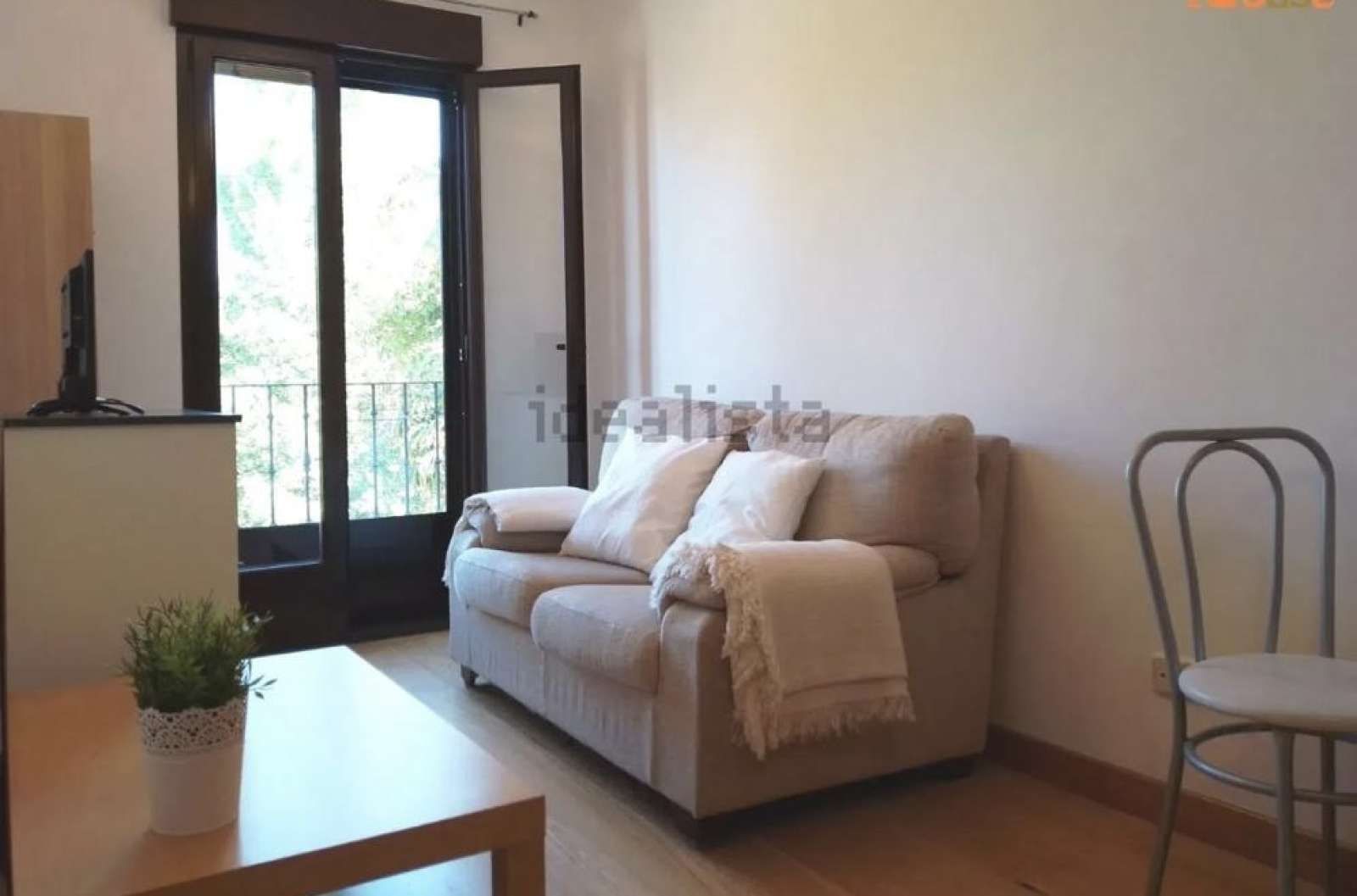 Living room of Apartment to share in Real Sitio de San Ildefonso  with Air Conditioner, Heating and Terrace