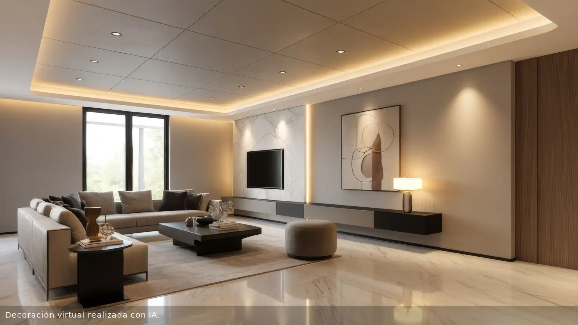 Sala de estar de Casa o chalet en venta en Alhaurín de la Torre con Jardín privado y Terraza
