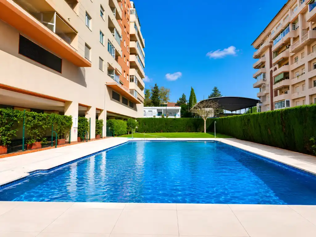 Piscina de Piso en venta en Fuengirola con Aire acondicionado, Terraza y Piscina