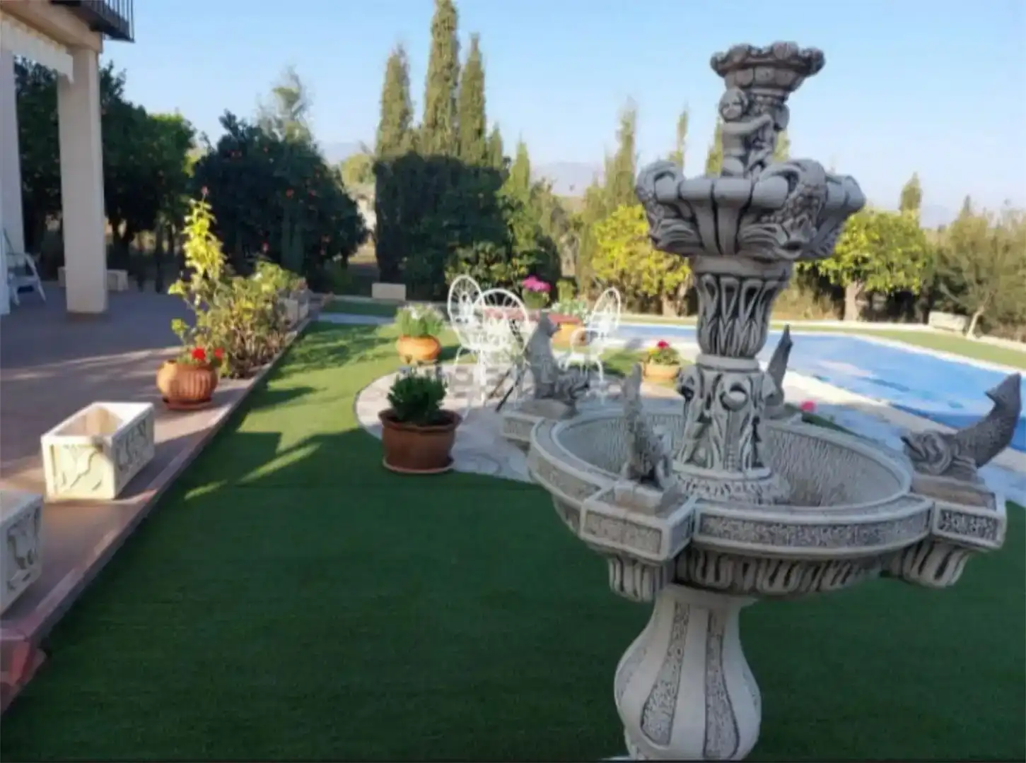 Terrassa de Casa o xalet en venda en Totana amb Aire condicionat, Piscina i Balcó