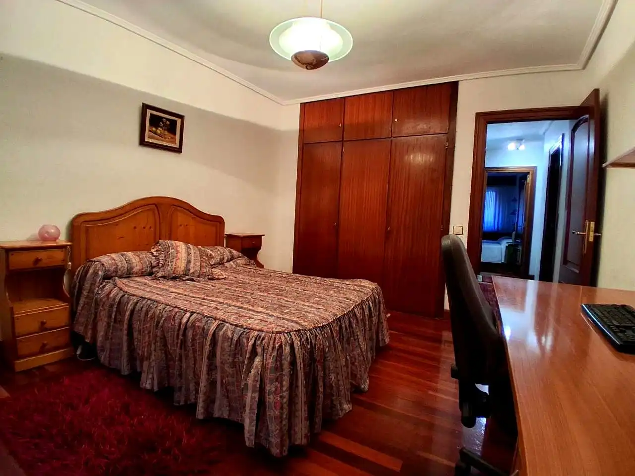 Schlafzimmer von Wohnung zum Verkauf in Barakaldo  mit Heizung, Terrasse und Möbliert