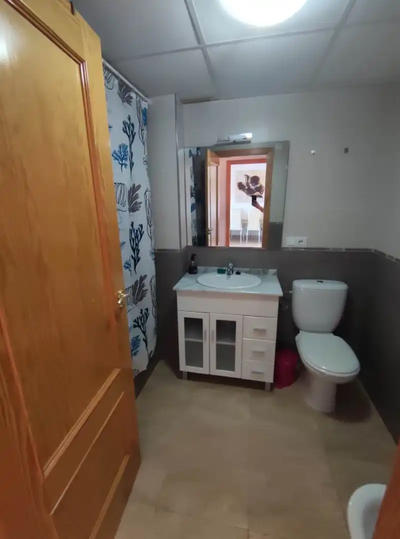 Bathroom of Apartments for rent in Cartagena  with Heating, Terrace and Swimming Pool