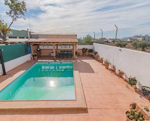 Swimming pool of House or chalet for sale in Pulianas  with Air Conditioner, Heating and Private garden