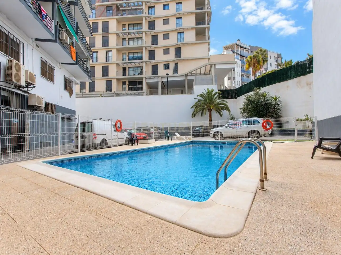 Piscina de Apartamento de alquiler en Manzanera - Tosal
