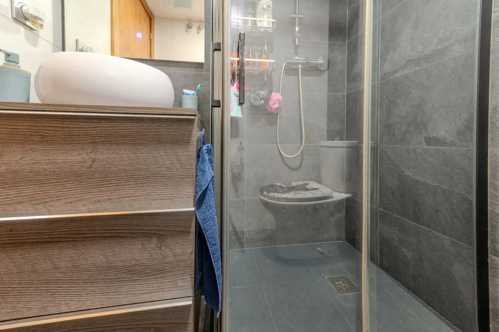 Baño de Planta baja en venta en Sabadell con Aire acondicionado, Calefacción y Jardín privado
