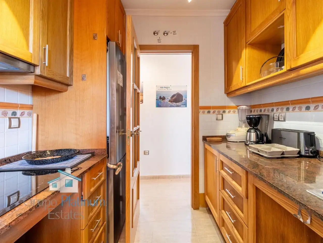 Cuina de Apartament en venda en Pulpí amb Aire condicionat, Piscina i Moblat