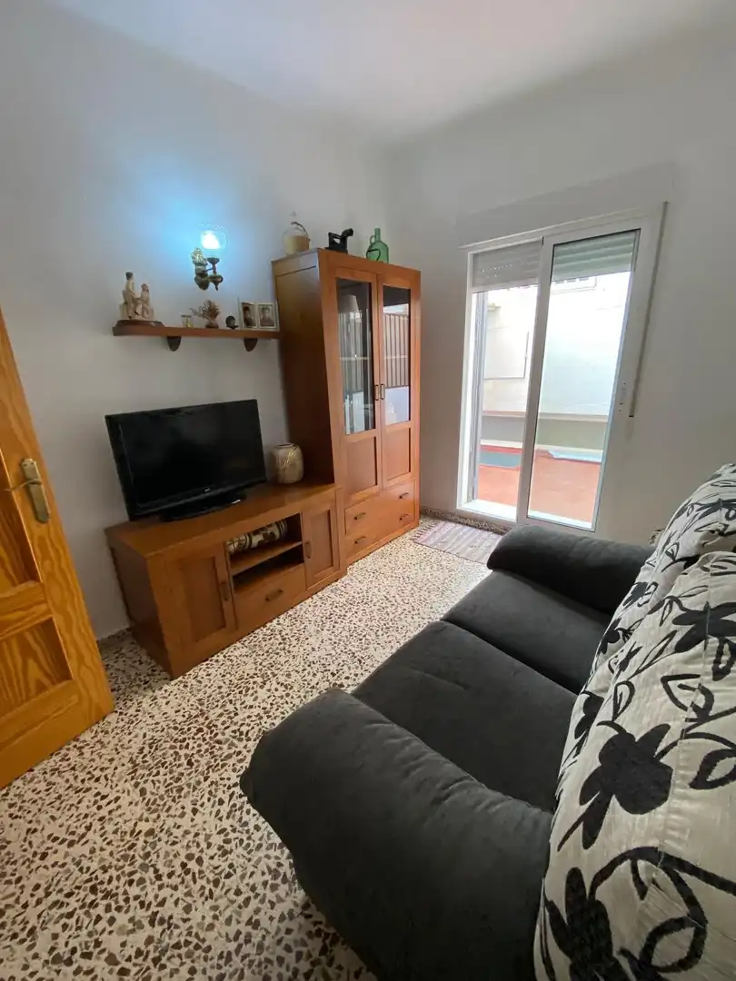 Sala de estar de Piso en venta en El Ejido con Aire acondicionado y Trastero