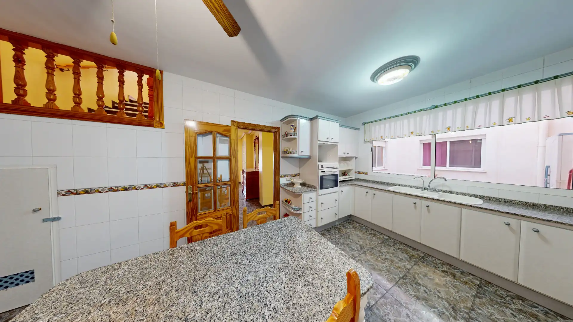 Cocina de Casa adosada en venta en Almería con Terraza, Amueblado y Horno