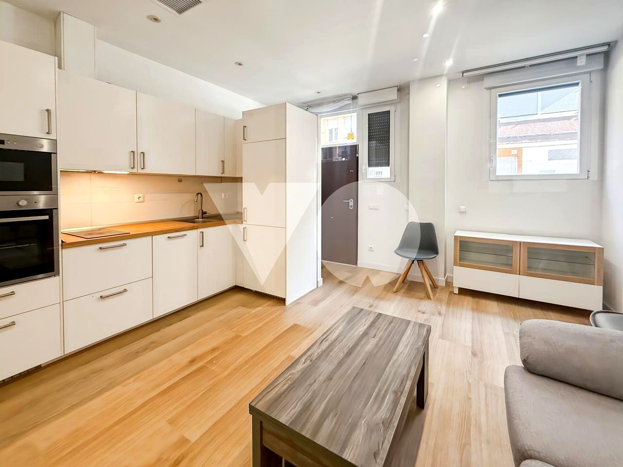 Exterior view of Planta baja for sale in  Madrid Capital