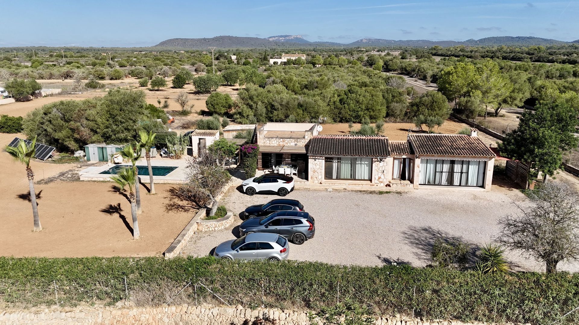 Vista exterior de Finca rústica en venda en Campos amb Aire condicionat, Calefacció i Jardí privat