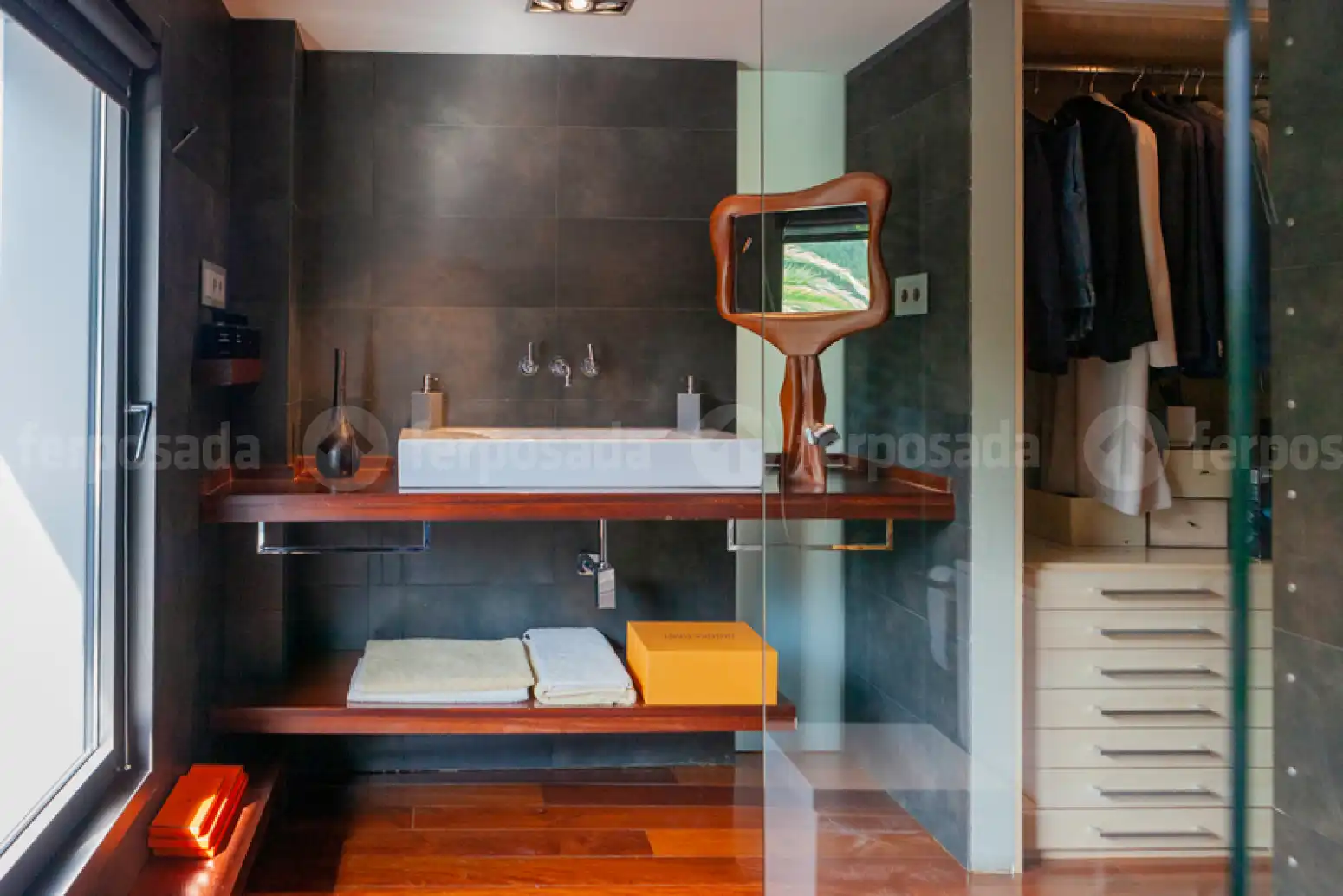 Baño de Casa o chalet en venta en Carreño con Aire acondicionado, Calefacción y Jardín privado