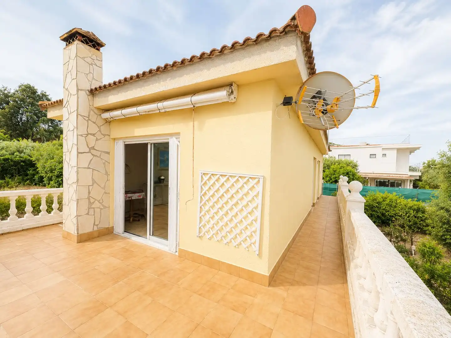 Terraza de Casa o chalet en venta en Arenys de Mar con Aire acondicionado, Calefacción y Jardín privado