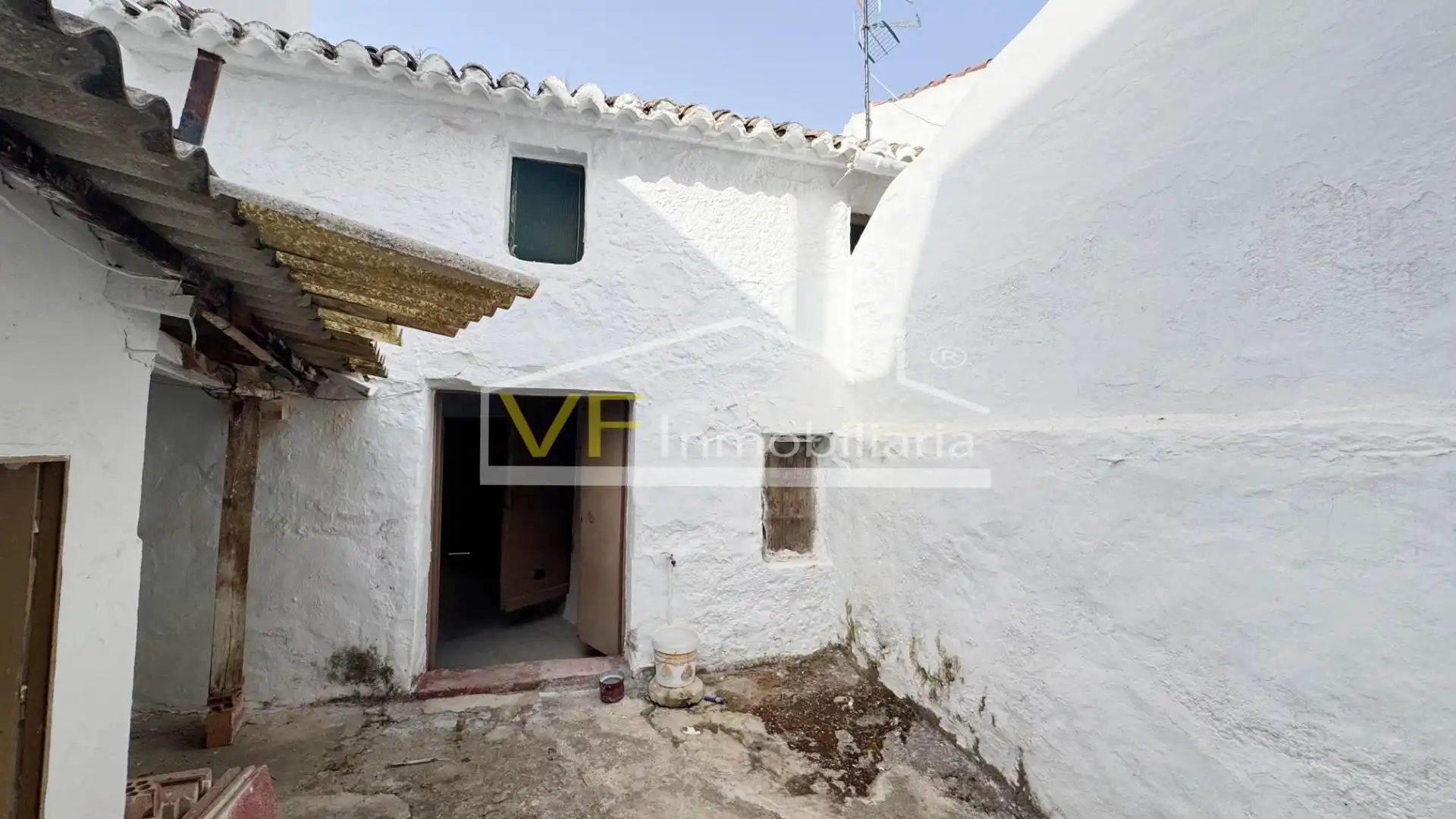 Vista exterior de Casa adosada en venta en Álora