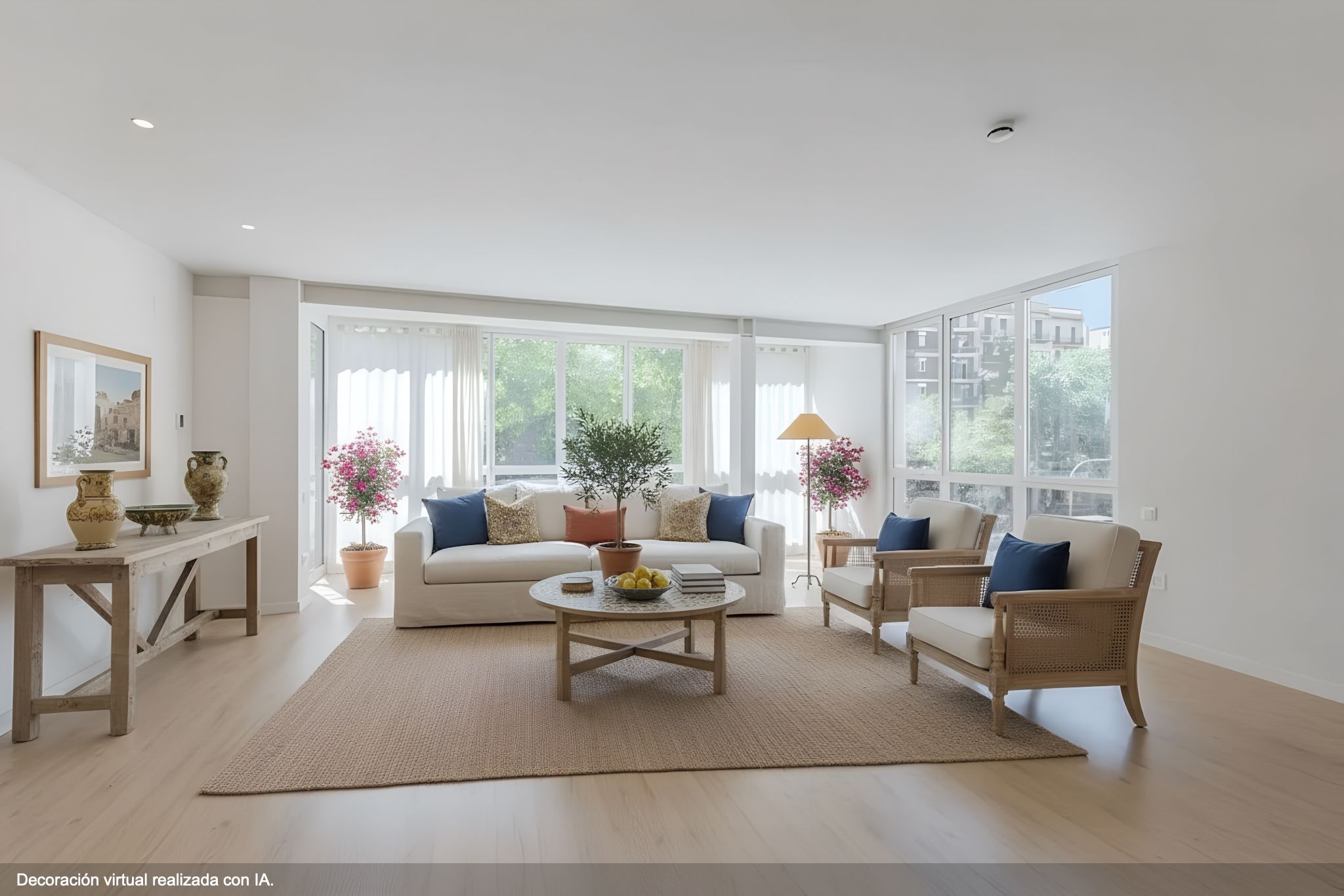 Sala d'estar de Pis en venda en  Barcelona Capital amb Aire condicionat, Calefacció i Parquet