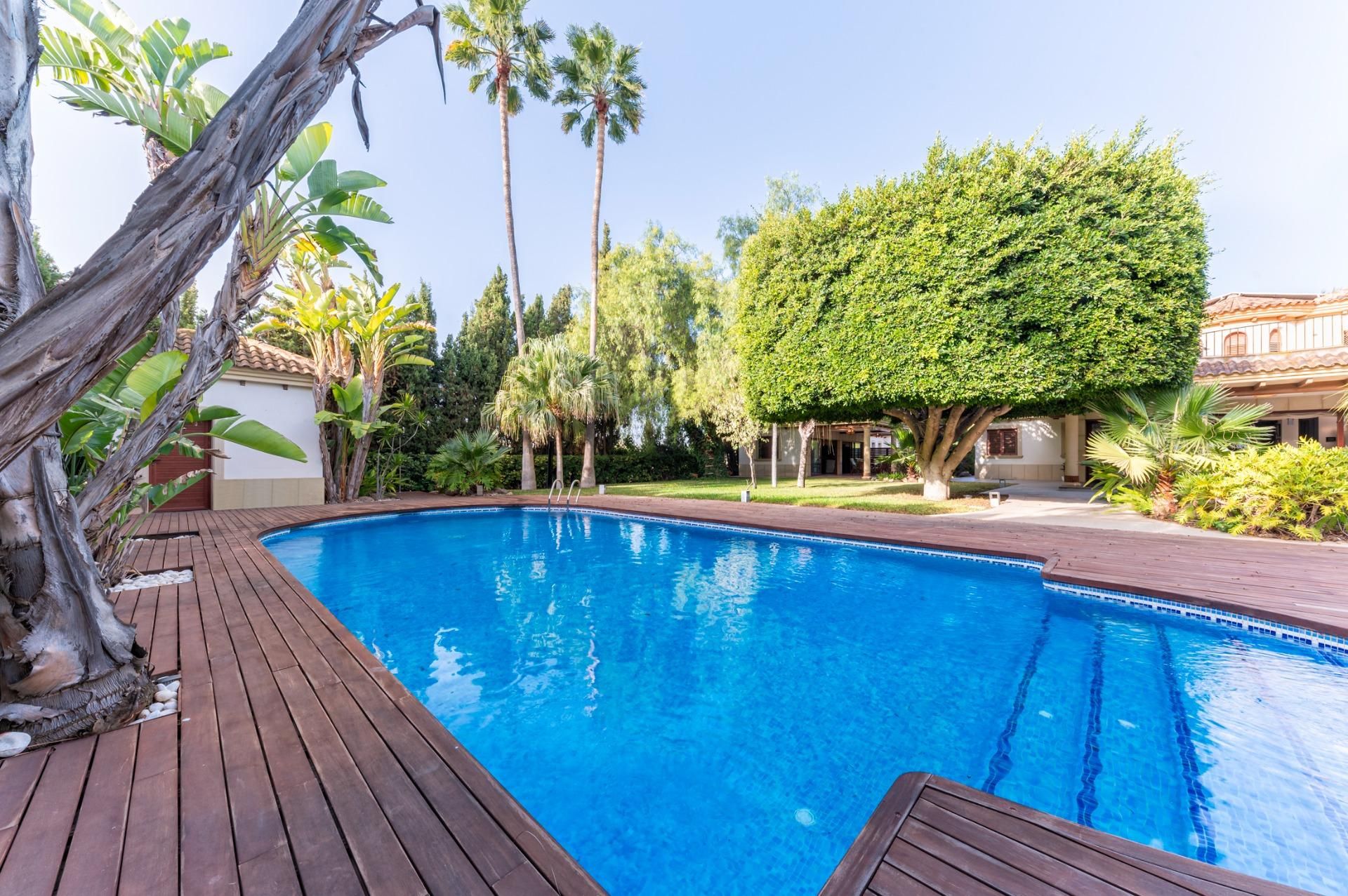Piscina de Casa o chalet en venta en Elche / Elx con Aire acondicionado, Calefacción y Jardín privado