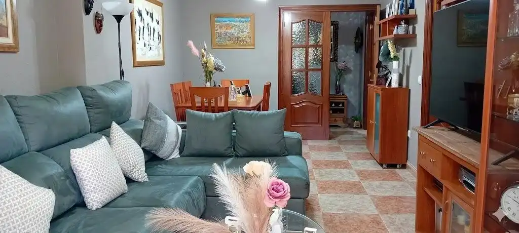 Sala de estar de Piso en venta en Algeciras con Balcón