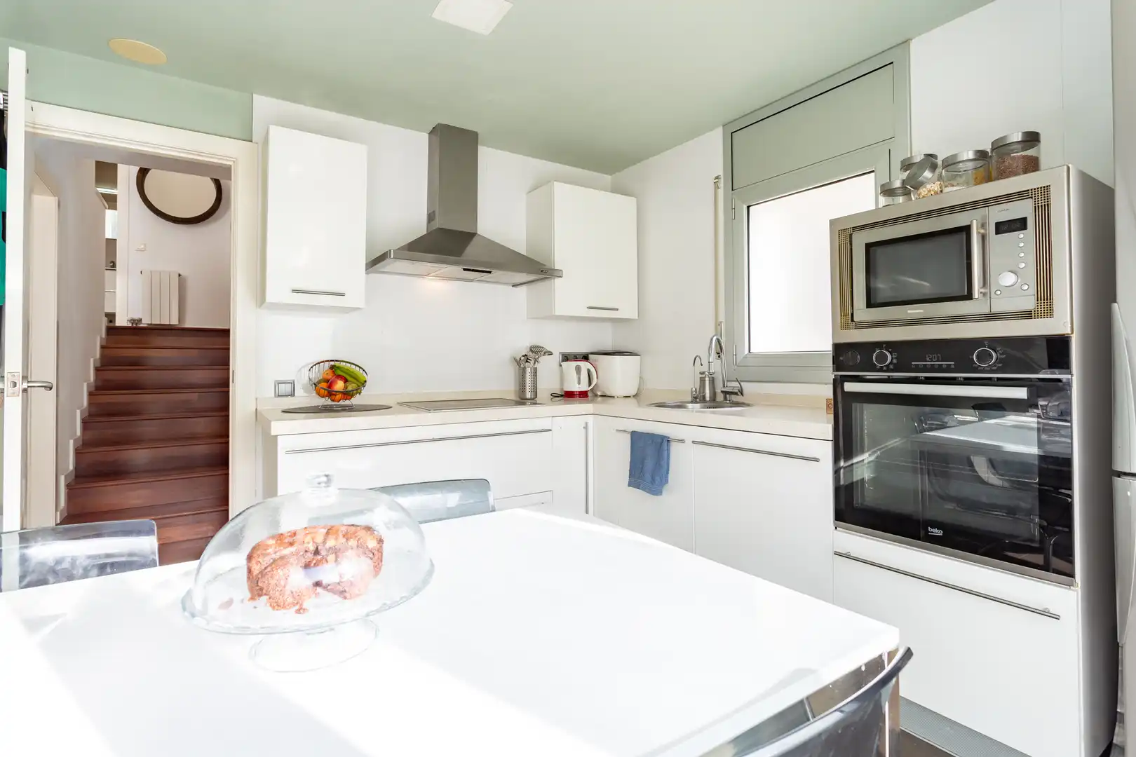 Cocina de Casa o chalet en venta en Vallirana con Aire acondicionado, Calefacción y Jardín privado