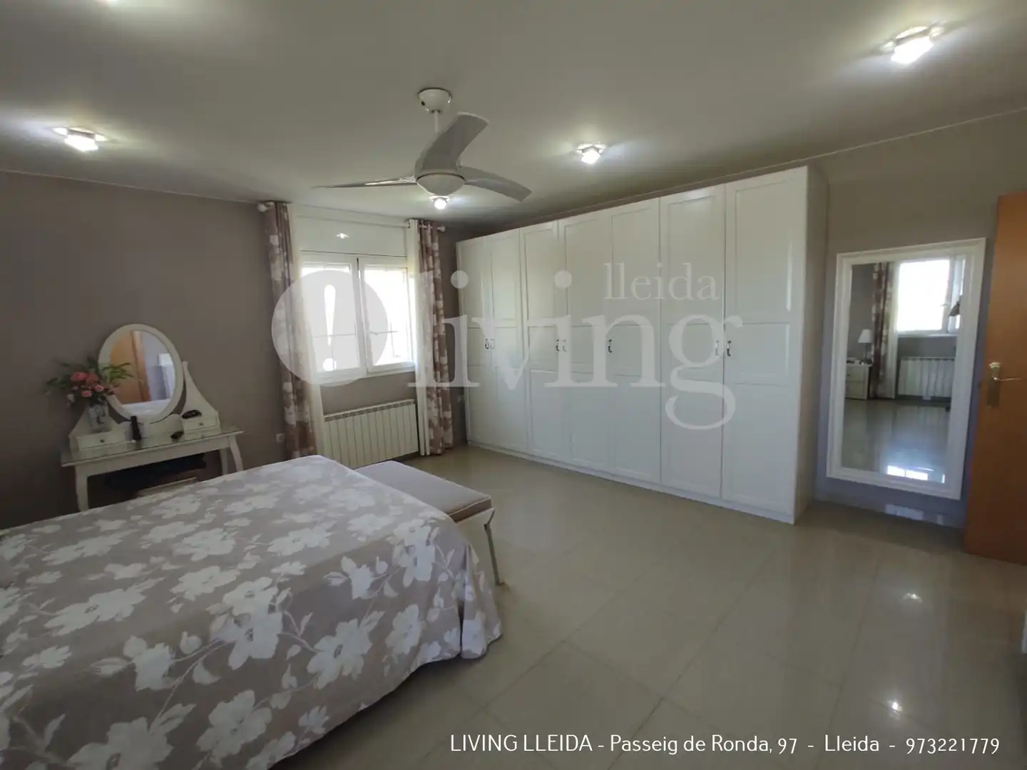 Bedroom of Houses for sale in Bell-lloc d'Urgell  with Heating, Private garden and Terrace
