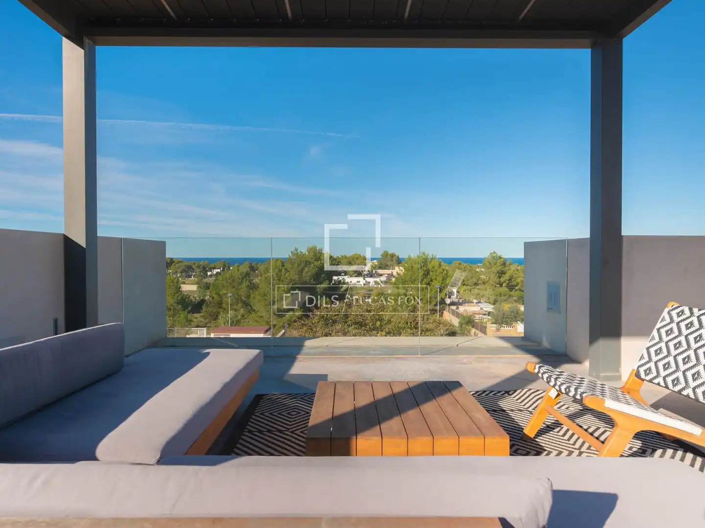 Terrassa de Casa o xalet en venda en Sant Josep de sa Talaia amb Aire condicionat, Calefacció i Jardí privat