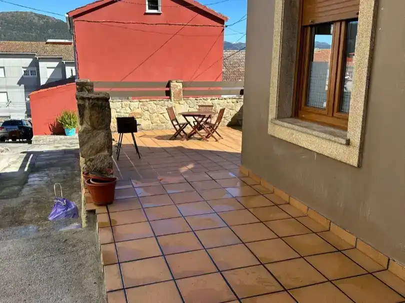 Terrasse von Wohnung zur Miete in Muros mit Möbliert