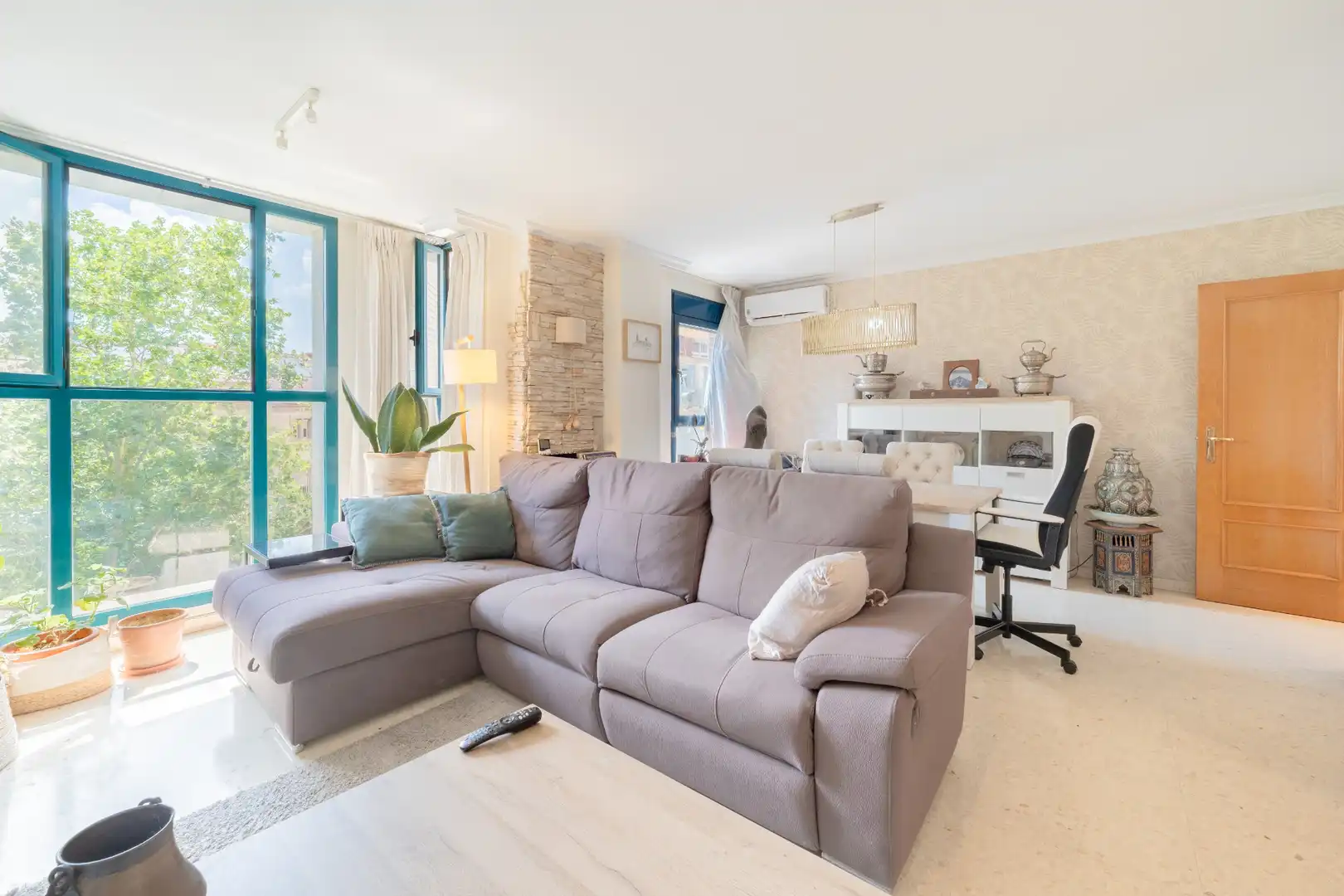 Sala de estar de Piso en venta en Valencia con Aire acondicionado, Calefacción y Horno
