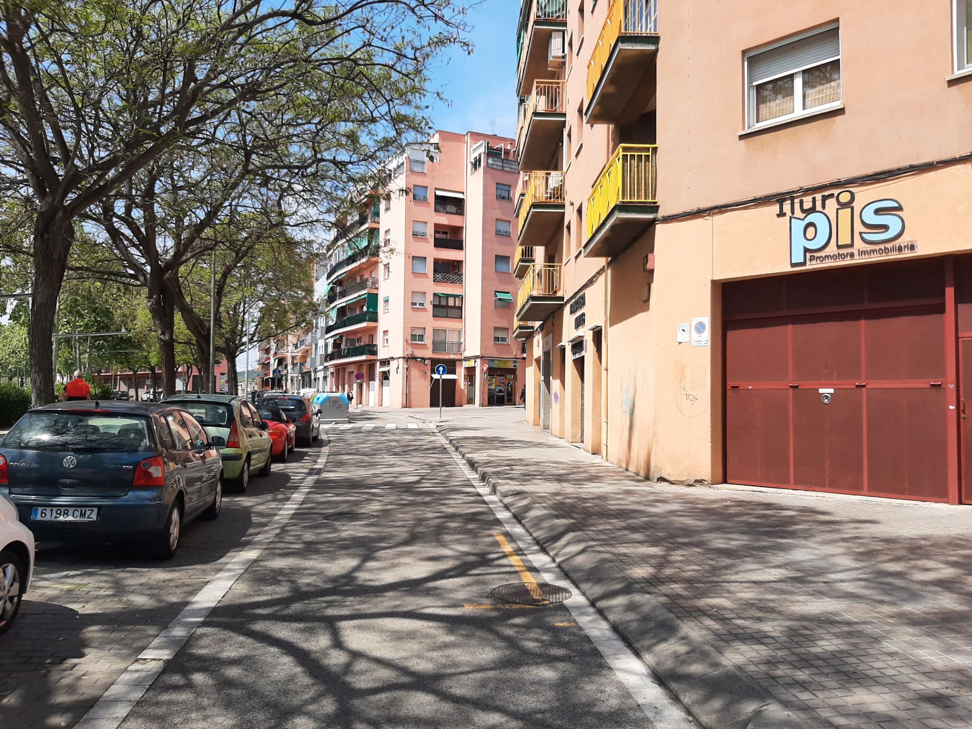 Vista exterior de Garatge en venda en Mataró