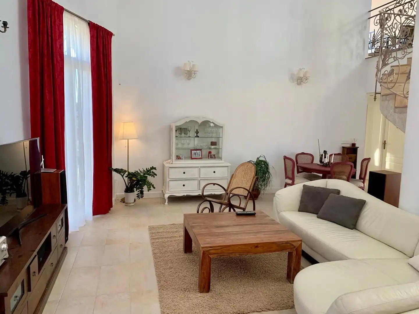Sala de estar de Casa o chalet en venta en  Murcia Capital con Aire acondicionado, Terraza y Piscina