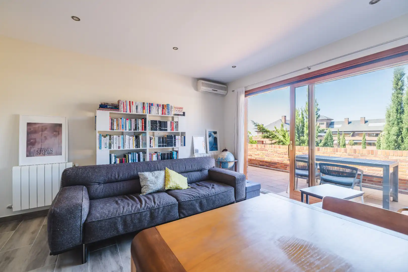 Wohnzimmer von Wohnung zum Verkauf in Las Rozas de Madrid mit Klimaanlage, Heizung und Gemeinschaftspool