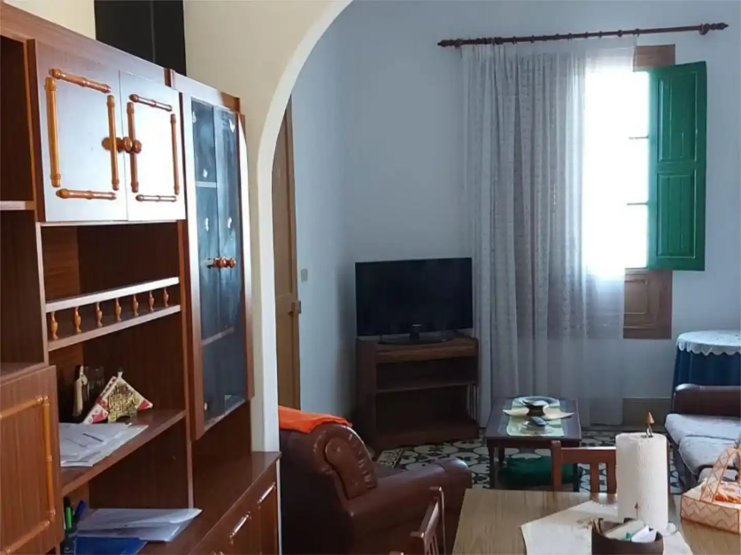 Sala de estar de Piso en venta en Granadilla de Abona con Jardín privado, Trastero y Amueblado