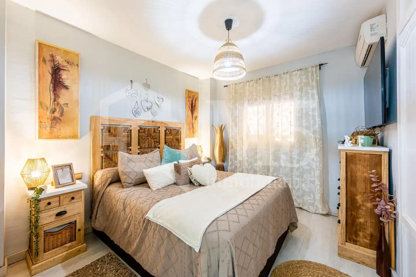Bedroom of Flat for sale in Málaga  with Air Conditioner, Terrace and Storage room