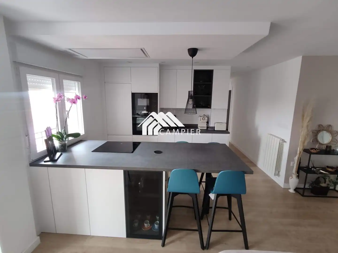Kitchen of Flat for sale in Albacete  with Air Conditioner, Heating and Furnished