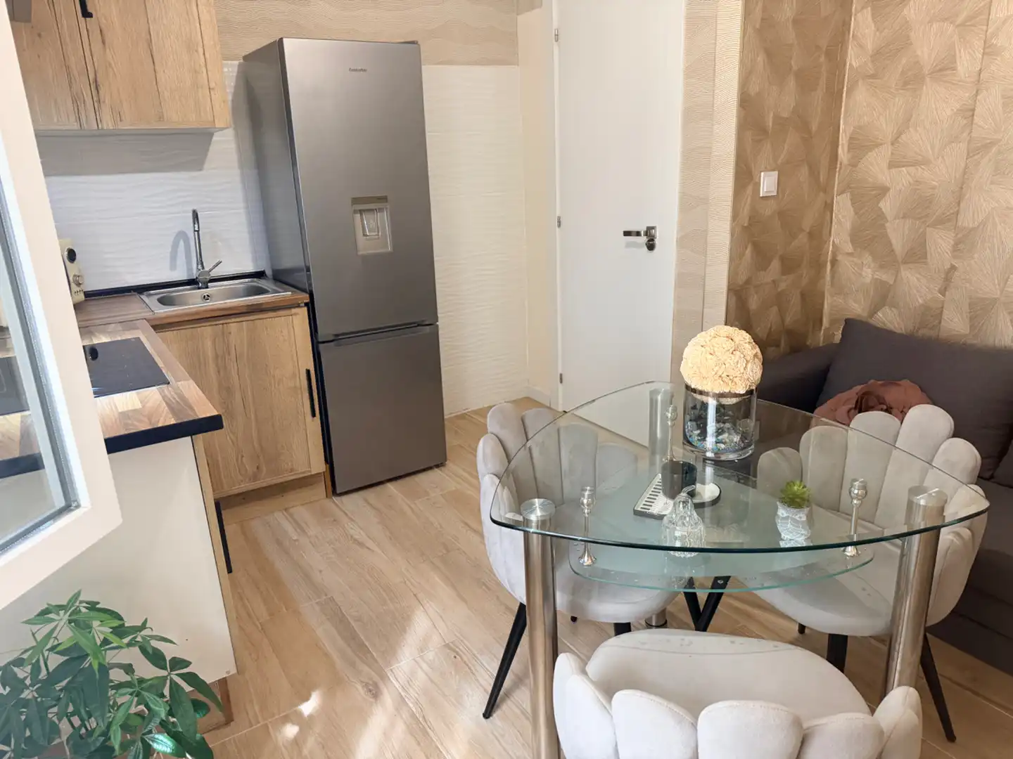 Cocina de Apartamento de alquiler en Centro
