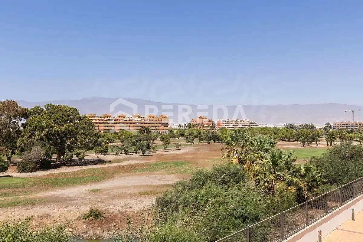 Exterior view of Apartments for sale in Roquetas de Mar  with Air Conditioner, Private garden and Terrace