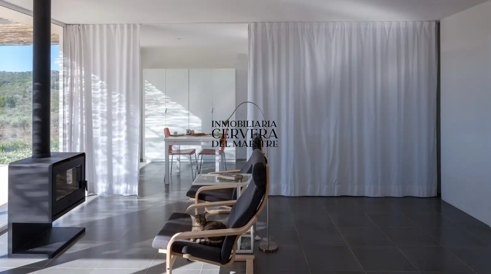 Sala d'estar de Finca rústica en venda en Cervera del Maestre
