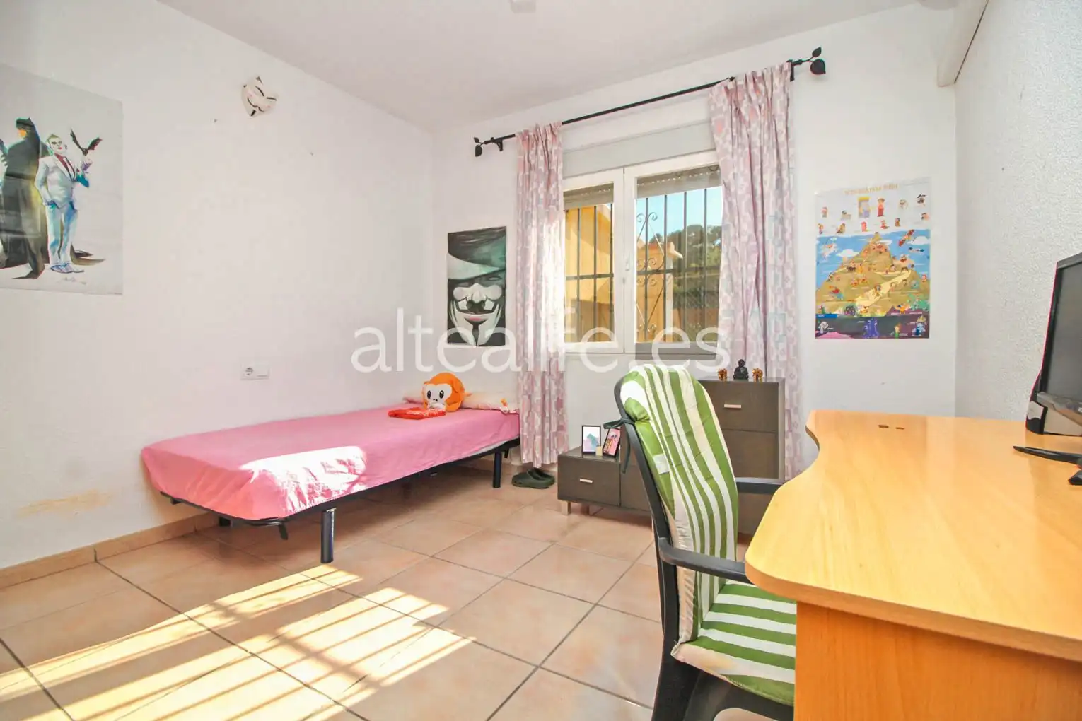 Bedroom of Houses for sale in Altea  with Air Conditioner, Terrace and Community pool