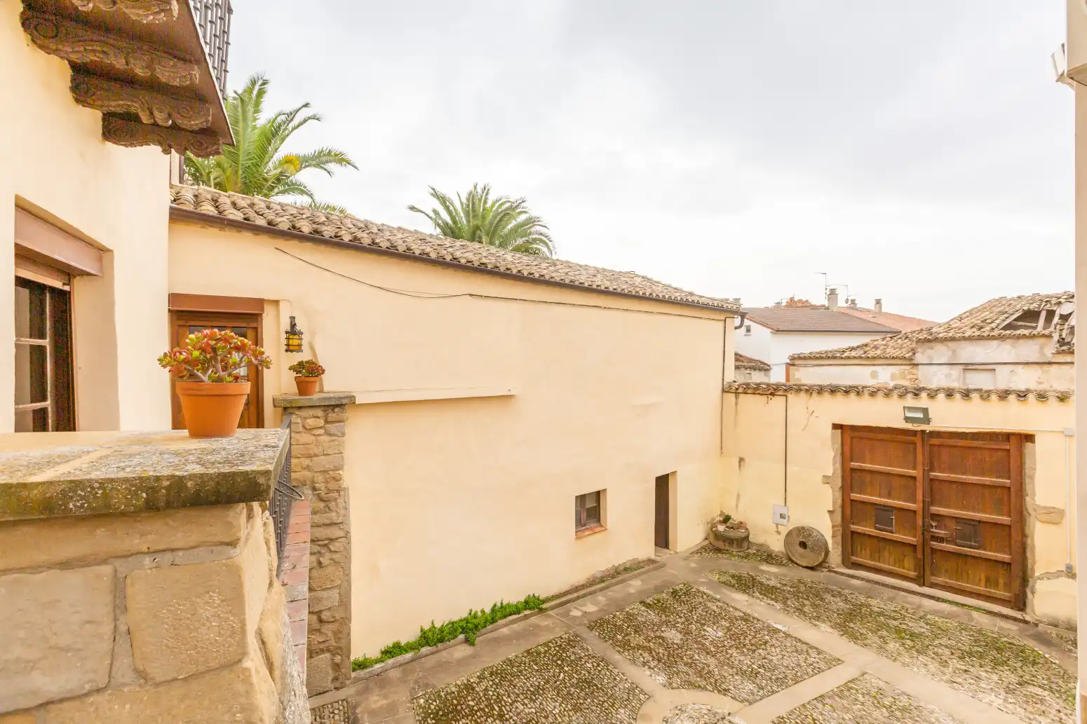 Vista exterior de Casa o chalet en venta en Allo con Calefacción, Jardín privado y Trastero