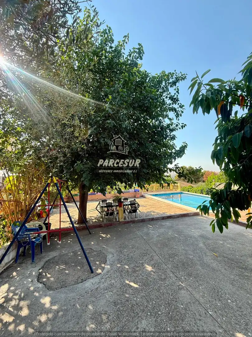 Terrace of Houses for sale in Almodóvar del Río  with Air Conditioner, Private garden and Terrace