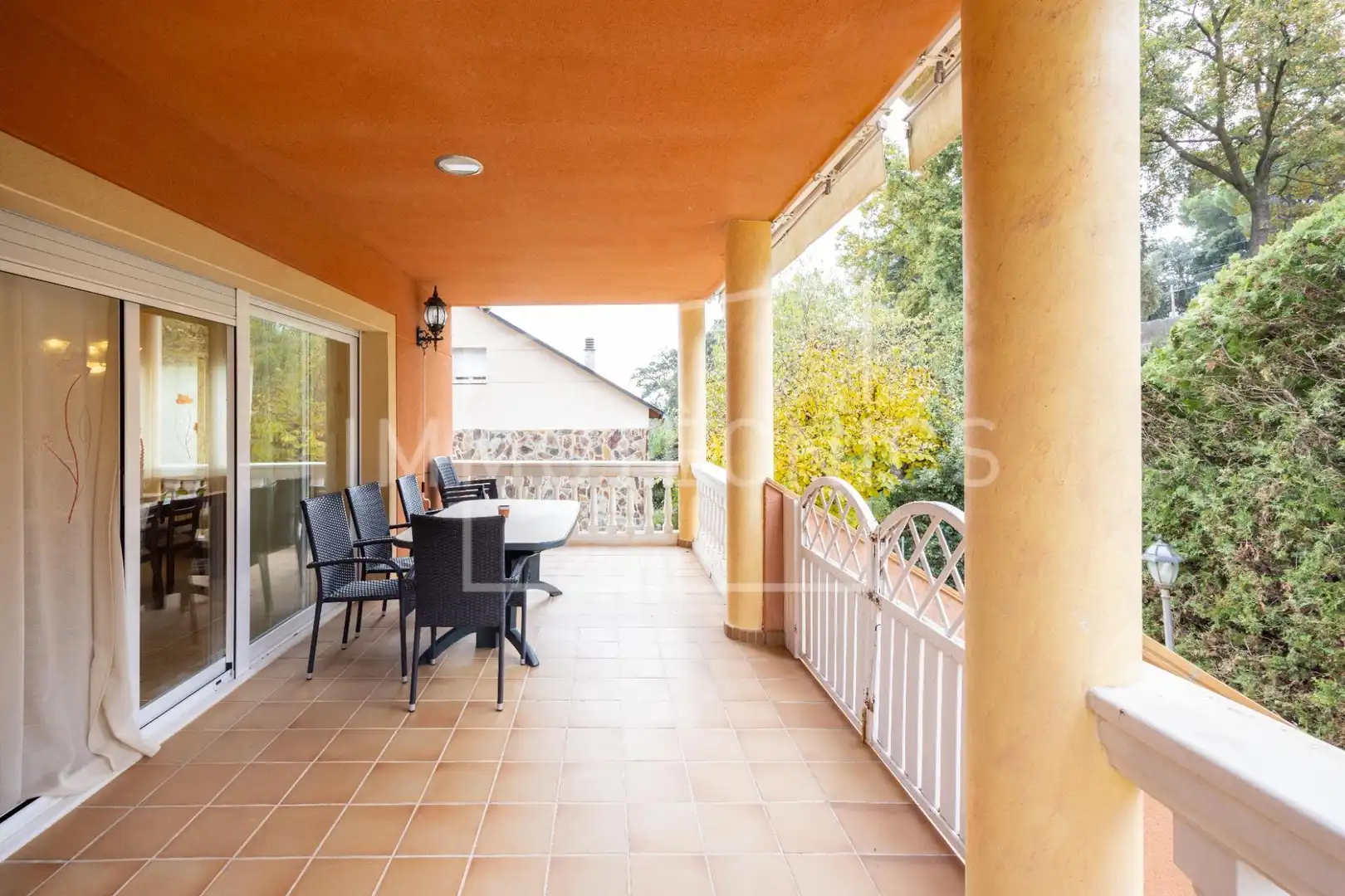 Terrassa de Casa o xalet en venda en Cànoves I Samalús amb Aire condicionat, Calefacció i Jardí privat
