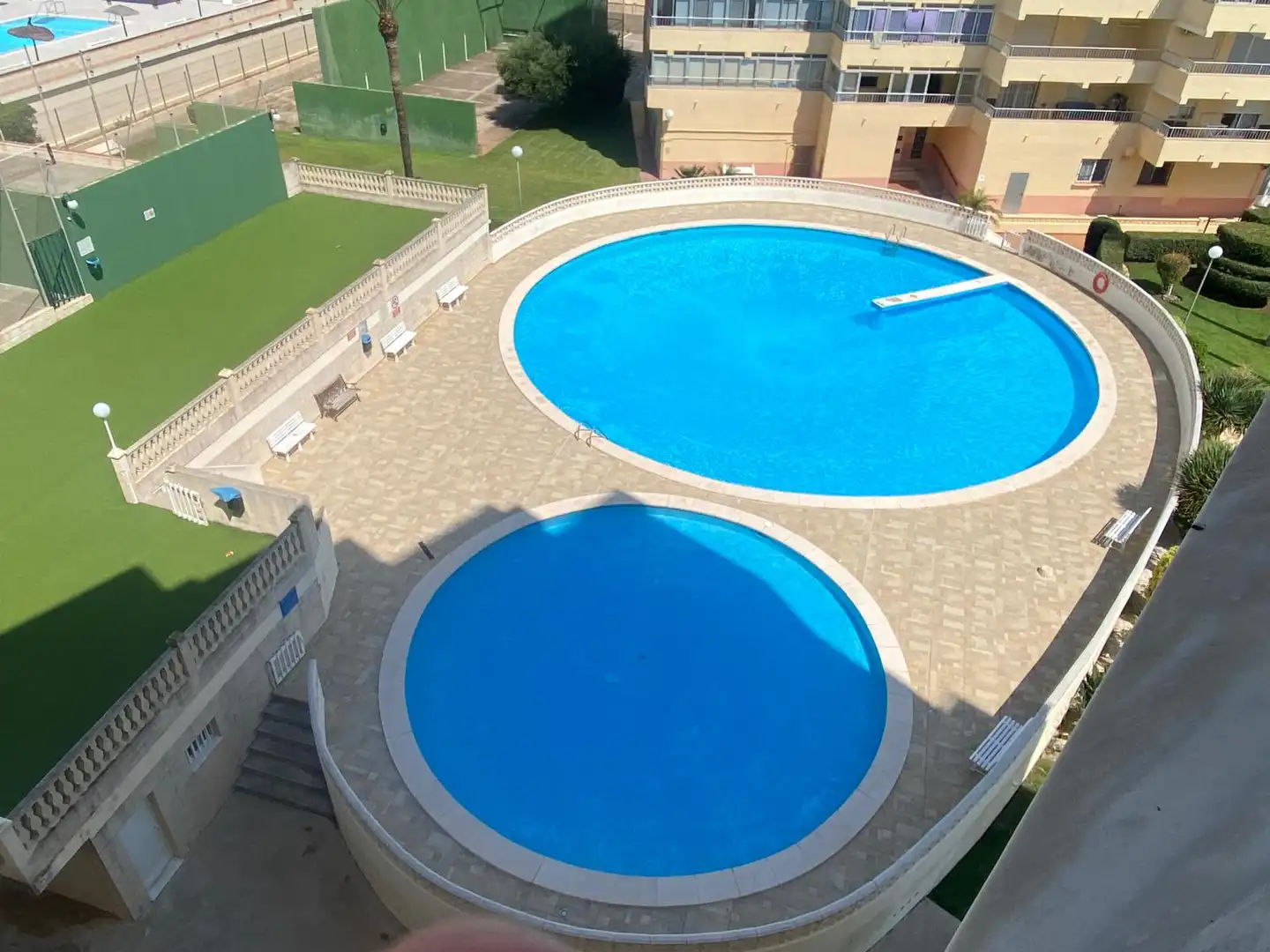 Piscina de Apartamento en venta en Xeraco con Trastero, Balcón y Piscina comunitaria