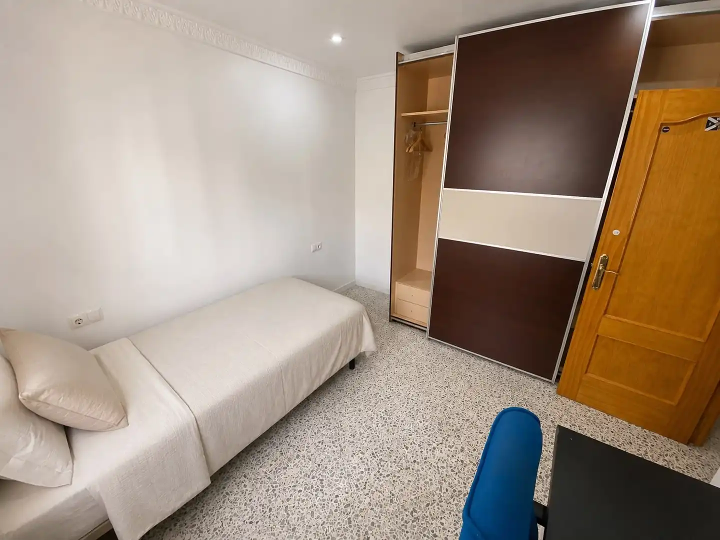 Schlafzimmer von Wohnung zur Miete in Sevilla mit Terrasse und Möbliert