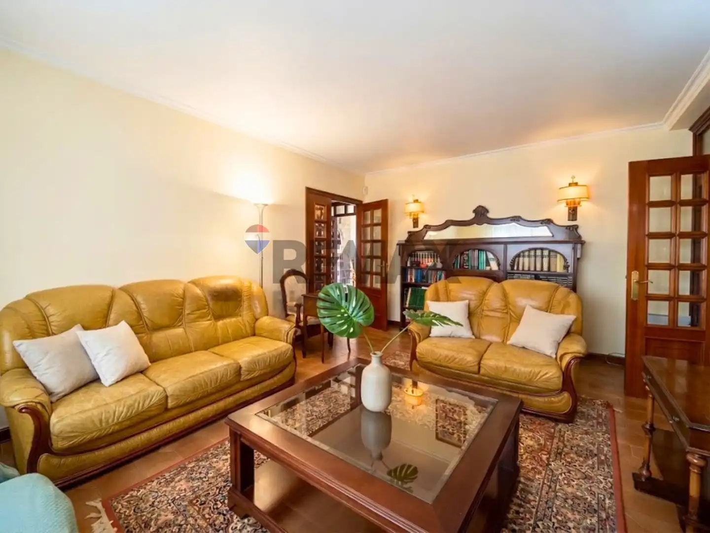 Sala de estar de Casa o chalet en venta en Ames con Calefacción, Jardín privado y Terraza