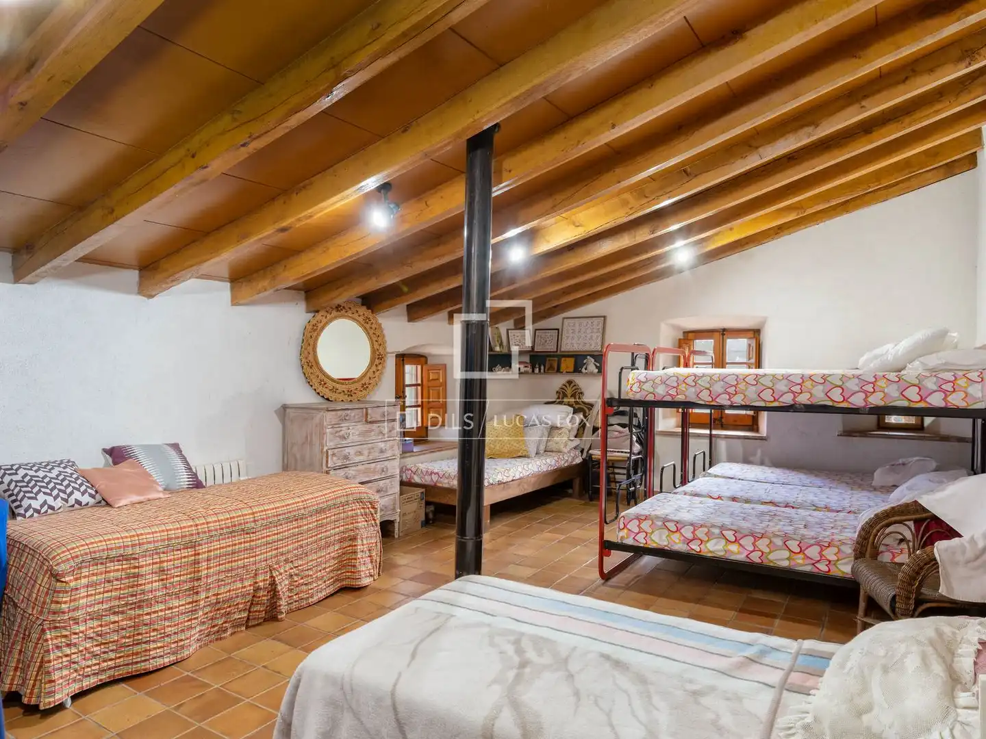 Bedroom of Country homes for sale in Anglès  with Air Conditioner, Private garden and Terrace