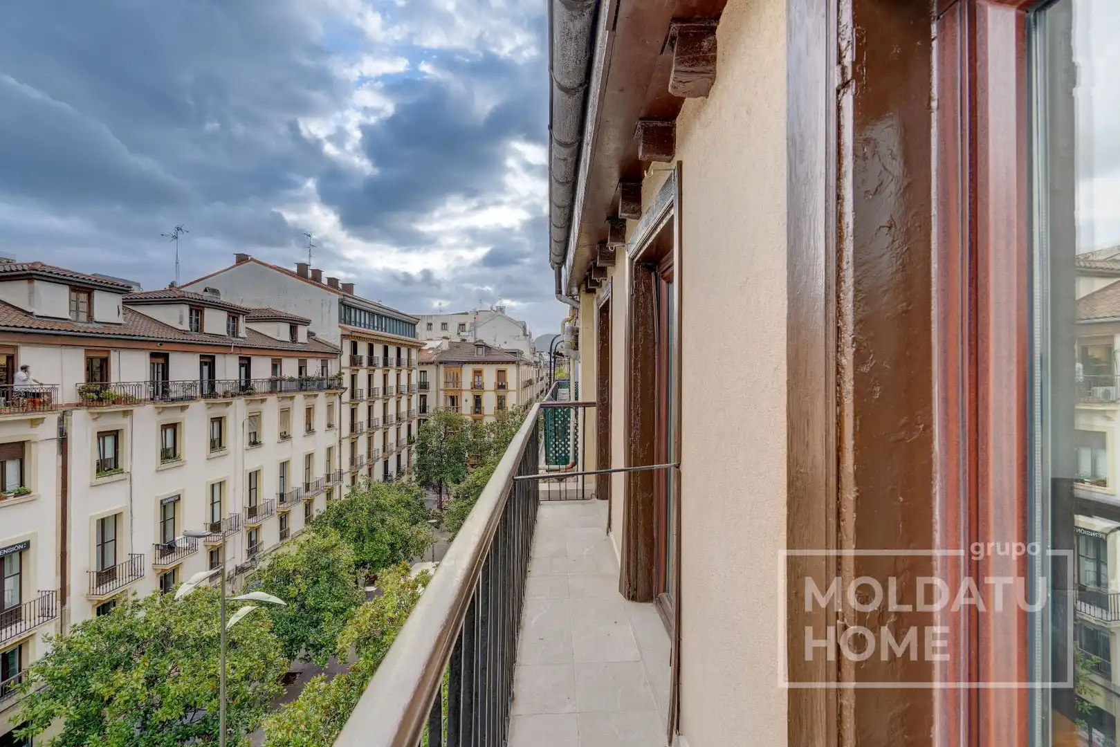 Balcony of Flat for sale in Parte Vieja