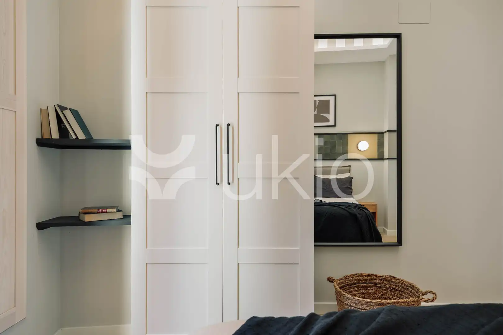 Habitación de Apartamento de alquiler en Barcelona con Aire acondicionado, Calefacción y Terraza