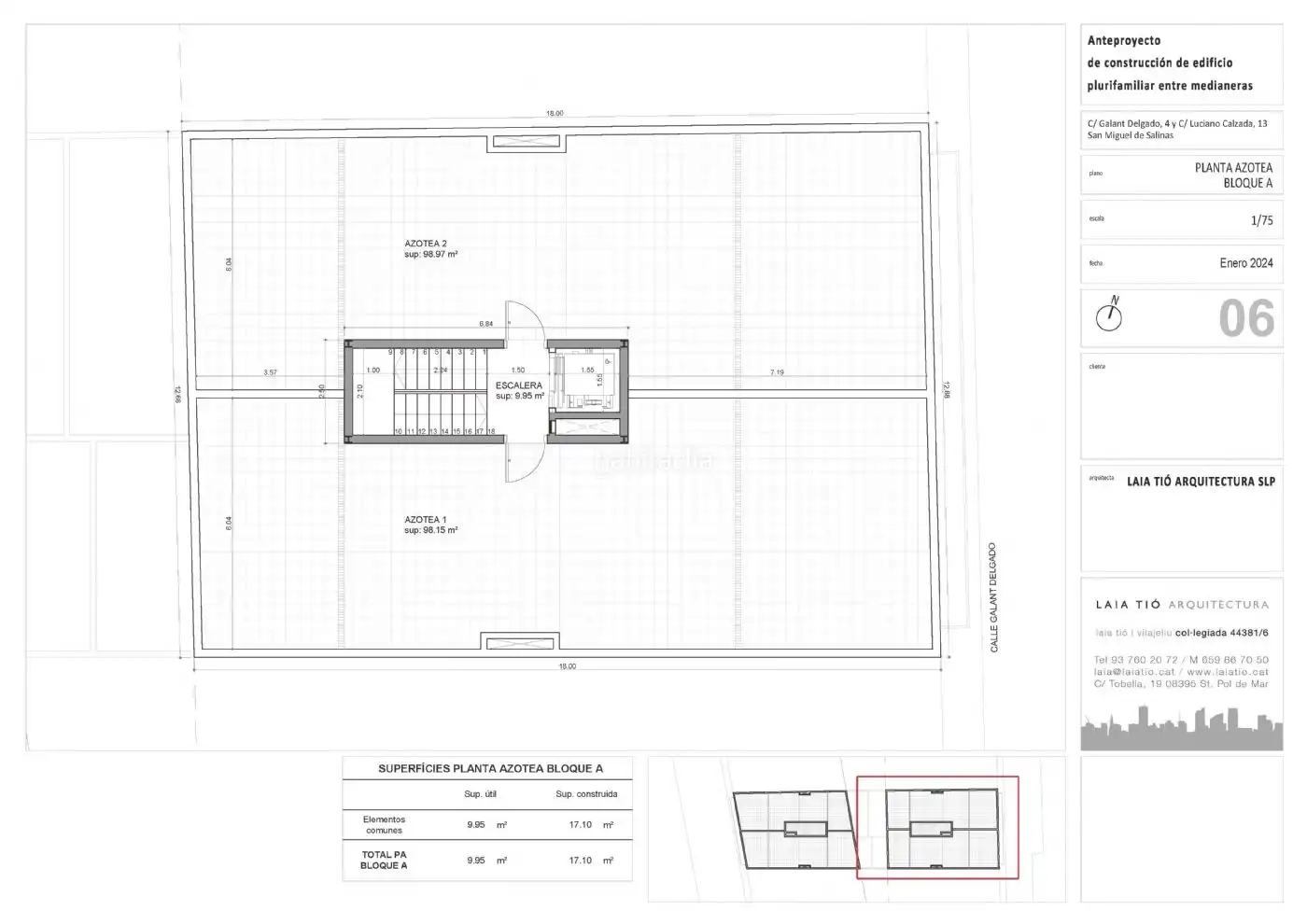 Terreno residencial en venta en Calle de Galant Delgado 4, imagen 2